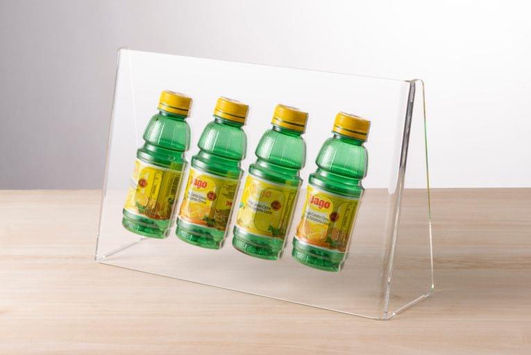 laser cut bottle display