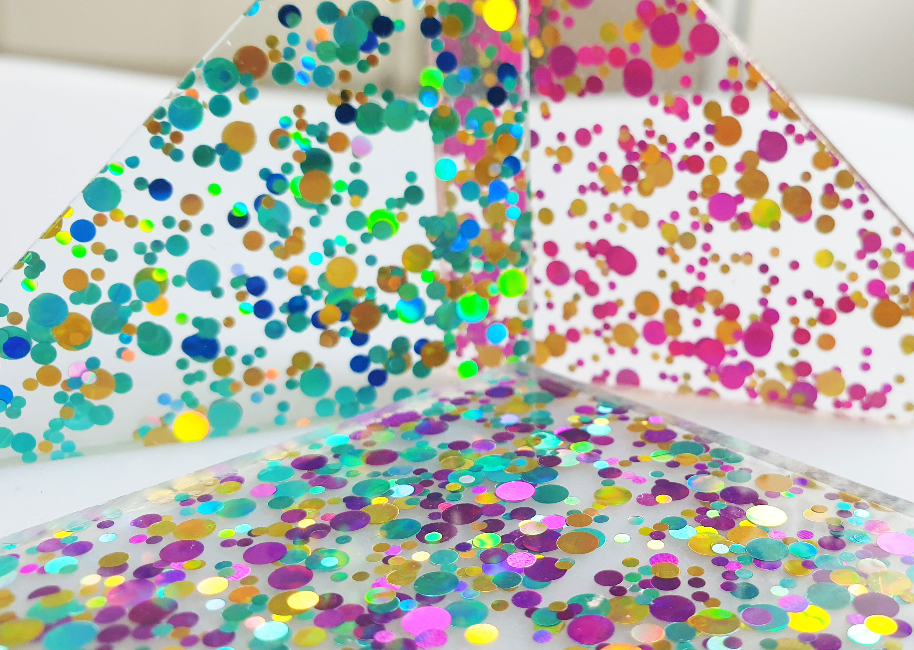 TroGlitter - glitter acrylic sheets for laser engraving and cutting