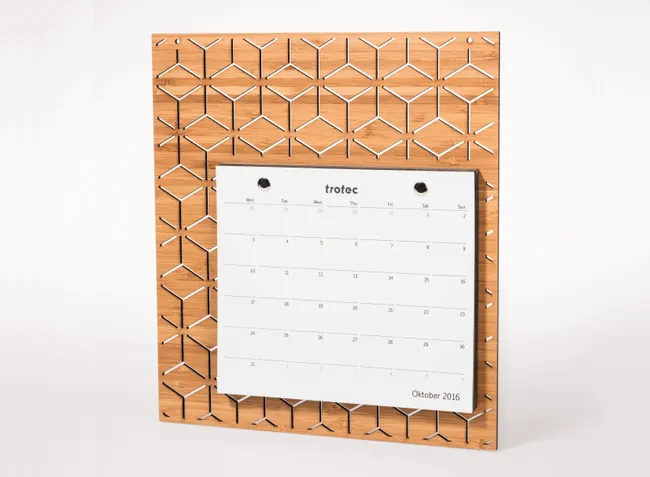 Holz Trolase Kalender