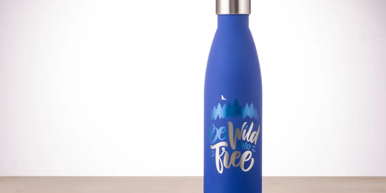 Laser engraving bottles