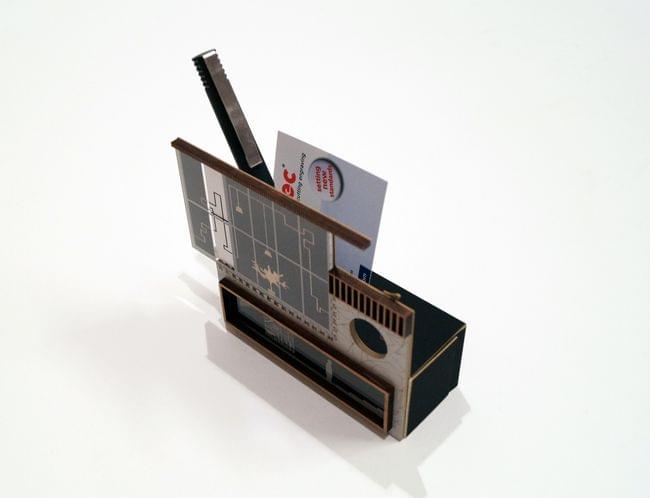pencilbox model house laser cutting