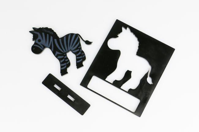 acrylic-zebra-parts