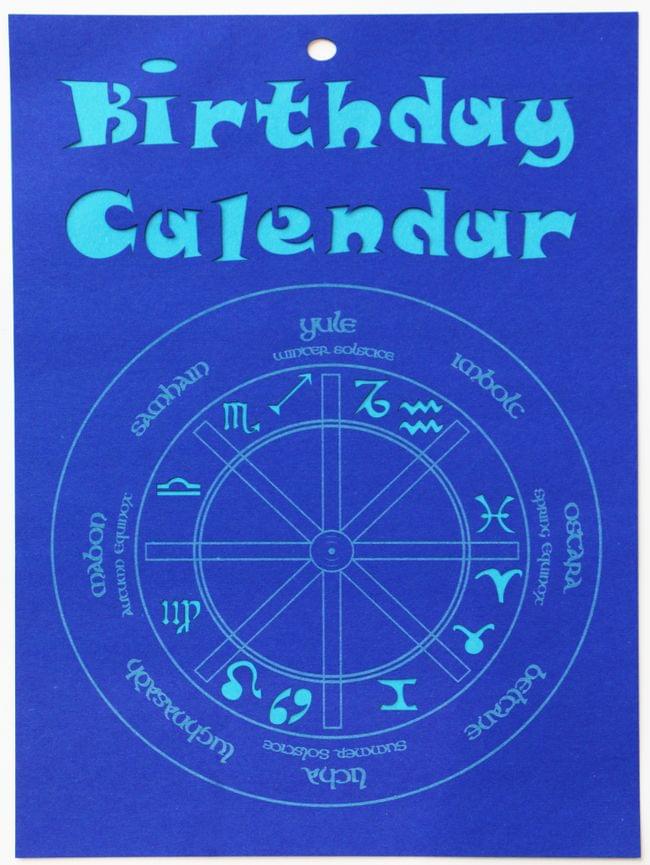 Calendario segni zodiacali
