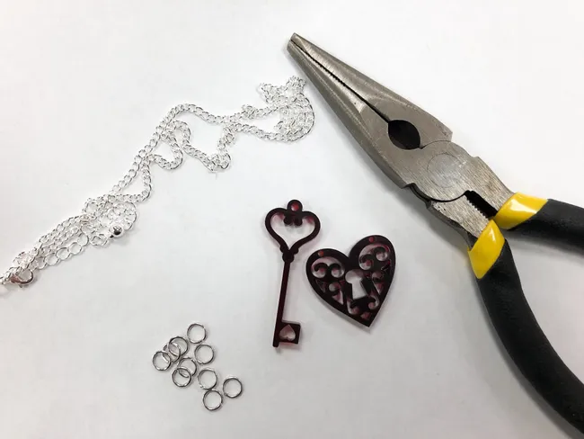 benodigdheden voor diy ketting