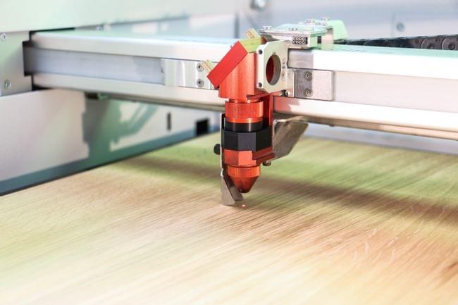 laser cutting wood veneer