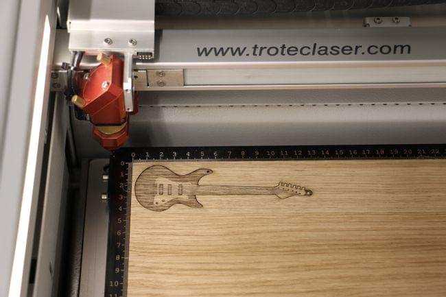 laser cutting wood veneer magnet