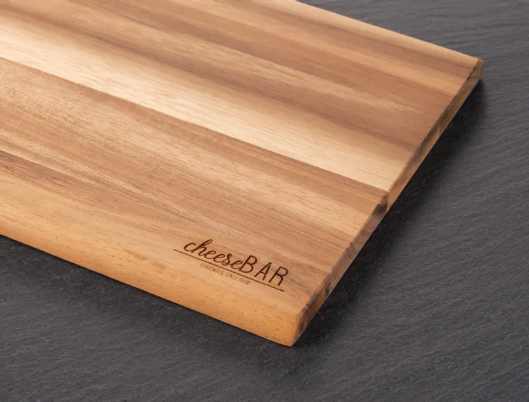 personalized wooden snack board